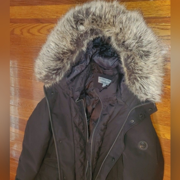 Michael Kors Parka Black Mens Coat - Picture 1 of 7